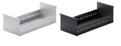 Garantierte Lieferung Karteikasten DIN A5 quer T 600 mm Stahl Alu-Finish