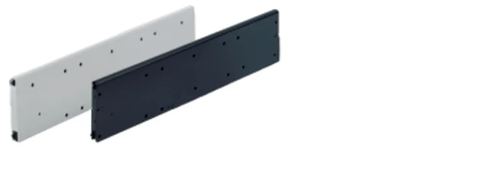 Kostenloser Versand Trennwand T 400 / EB 392 Kunststoff Alu-Finish