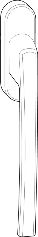 494476 PATIO ROTOLINE-Griff R 01.2 neusilber Rabatt