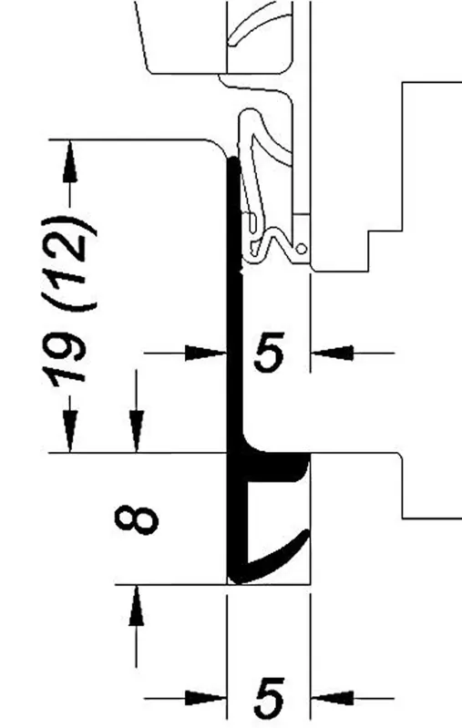Primo Stulpdichtung TKS 5427 - rustikalbraun Preisreduziert