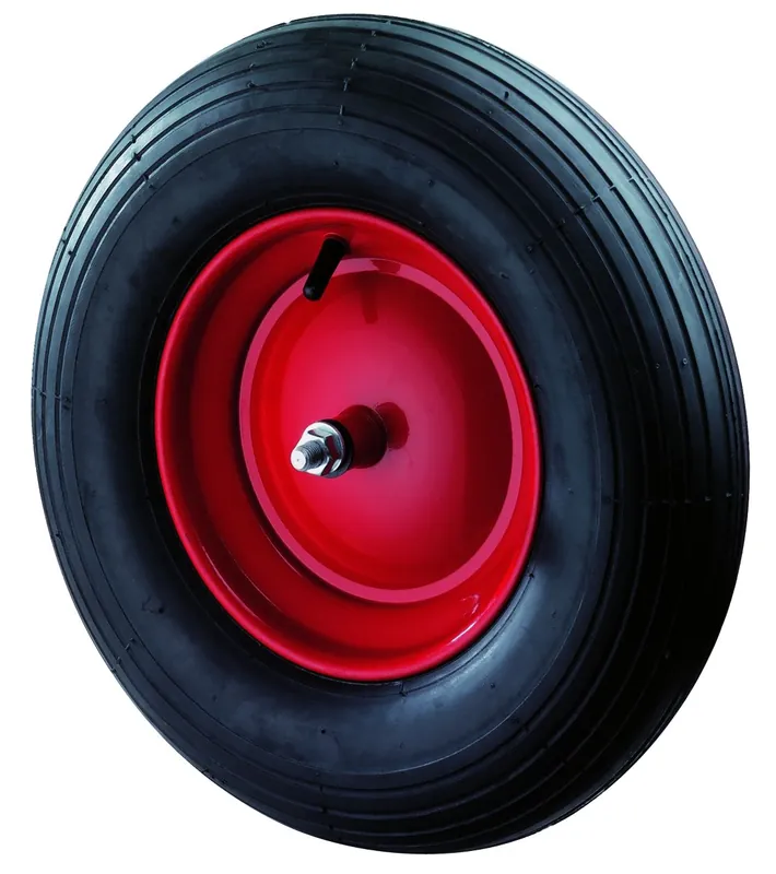 Schubkarrenrad für Fort-Karren Ø400mm mit Achse Billig