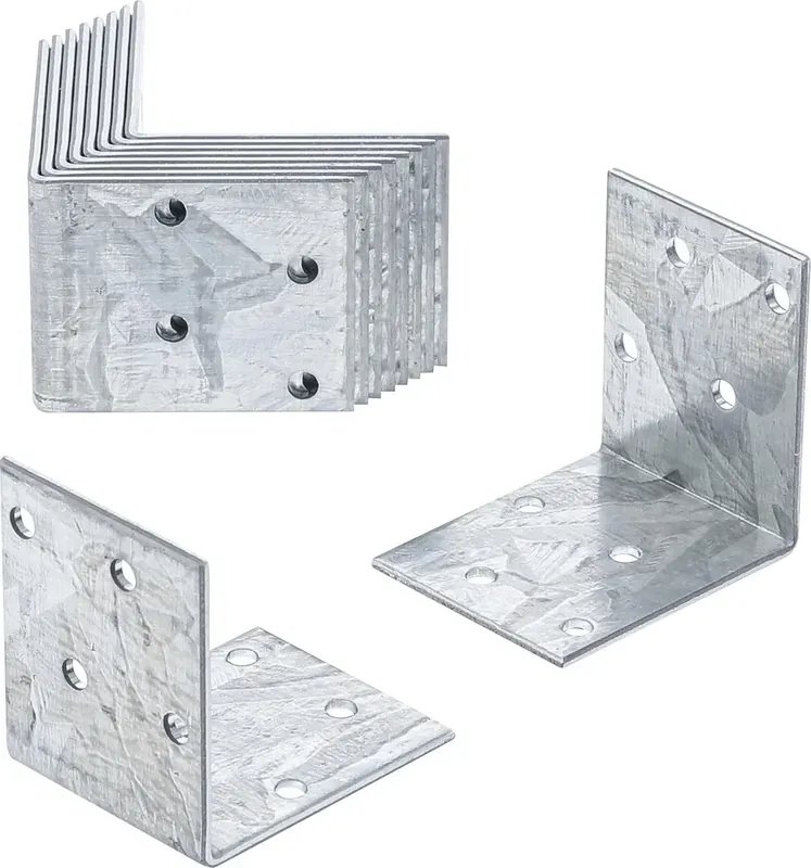 Winkelverbinder 50 x 50 x 40 mm 10 Stück Preis Gesenkt