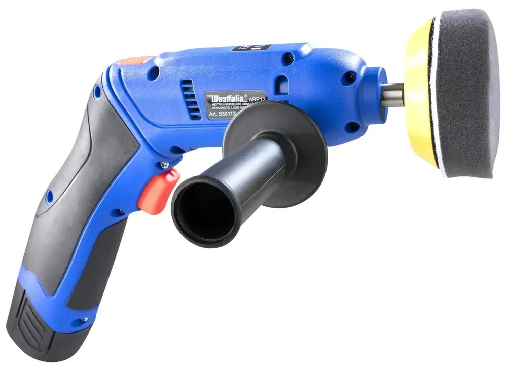 Neue Ware 10,8 Volt Akku Poliermaschine Rotation - inklusive Zuberhör und Tasche