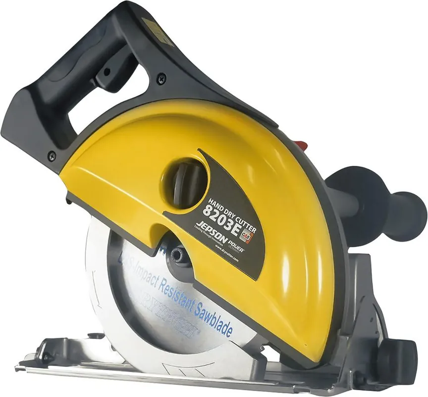 Markenware Akku-Metallhandkreissäge Hand Dry Cutter 8203E 18V, 5,5Ah, 99Wh D=203mm 48Z Jepson