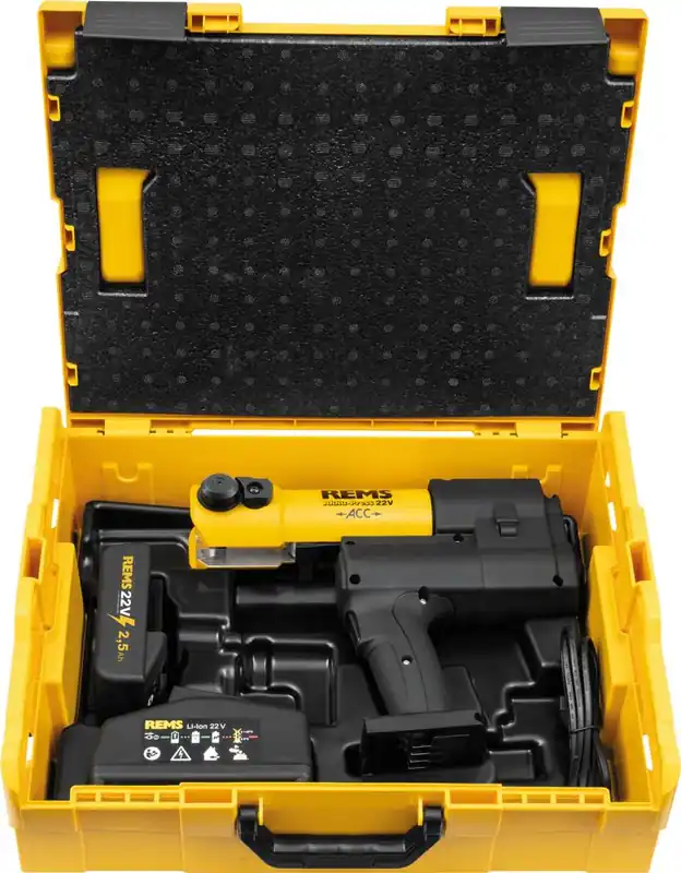 Top-Preis Akku-Press 22 V ACC Basic-Pack in L-Boxx RemsD 10-108(110) mm,D 3/8-4"für Pressverbindungen