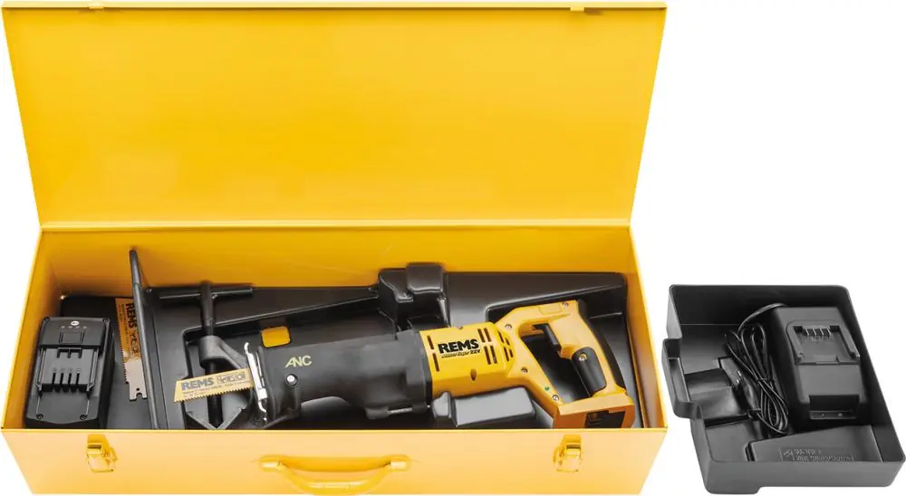 Billig AkkuTiger 22V VE Set Rohr-Säbels. 21,6V-9,0Ah mit Vario-Elektronik (VE)2x Spezialsägebl. 2"-3,2